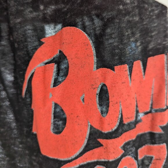 Girls David Bowie 1974 burnout tee 5t VGUC - Picture 6 of 7
